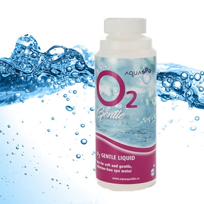 O2 GENTLE LIQUID, χημικά spa, barrella, ενεργό οξυγόνο spa