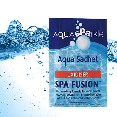spa fusion aqua sachet, χημικά spa, barrella